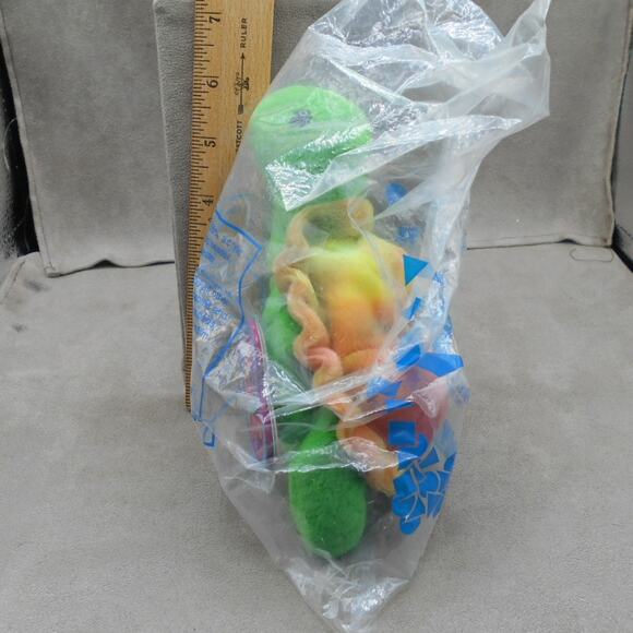 Avon Kids 1999 Shelly the Turtle May Emerald Full of Beans Birthstone Plush - Picture 3 of 4